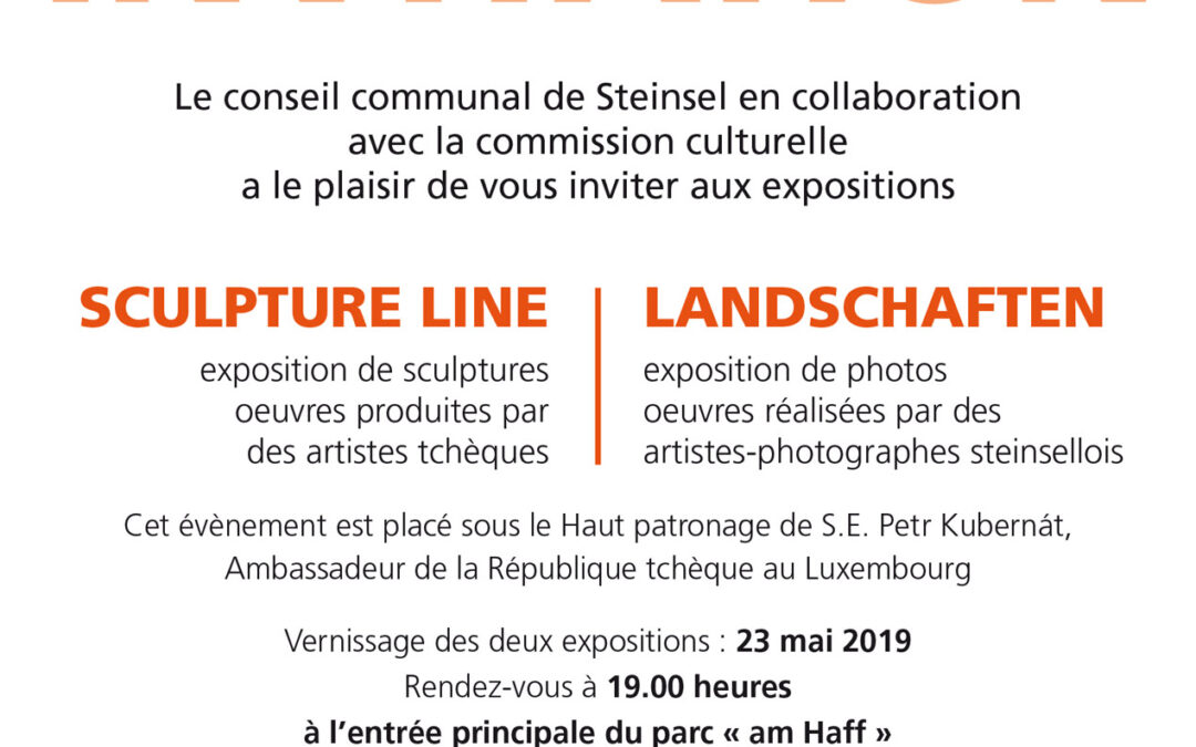 Vernissage de l´exposition le 23 mai prochain à 19 heures, Park Laval, Steinsel